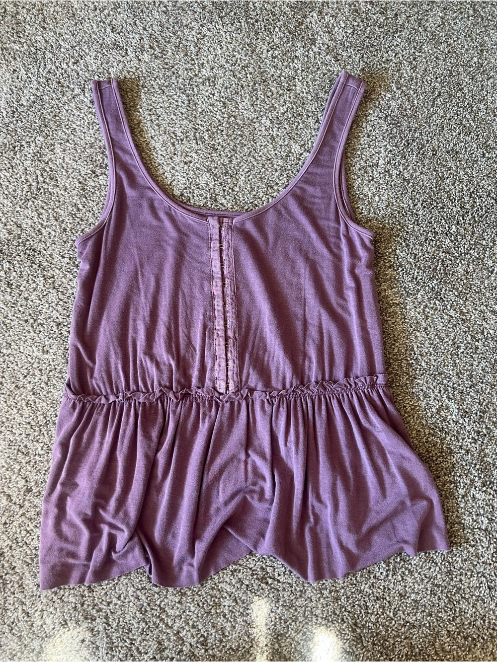 Women’s Mauve Scoop Neck Tank Top
